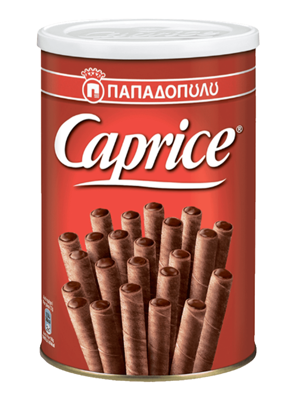 Вафли венские с фундуком и шоколадным кремом CAPRICE 250г ж/б (12/1 056)
