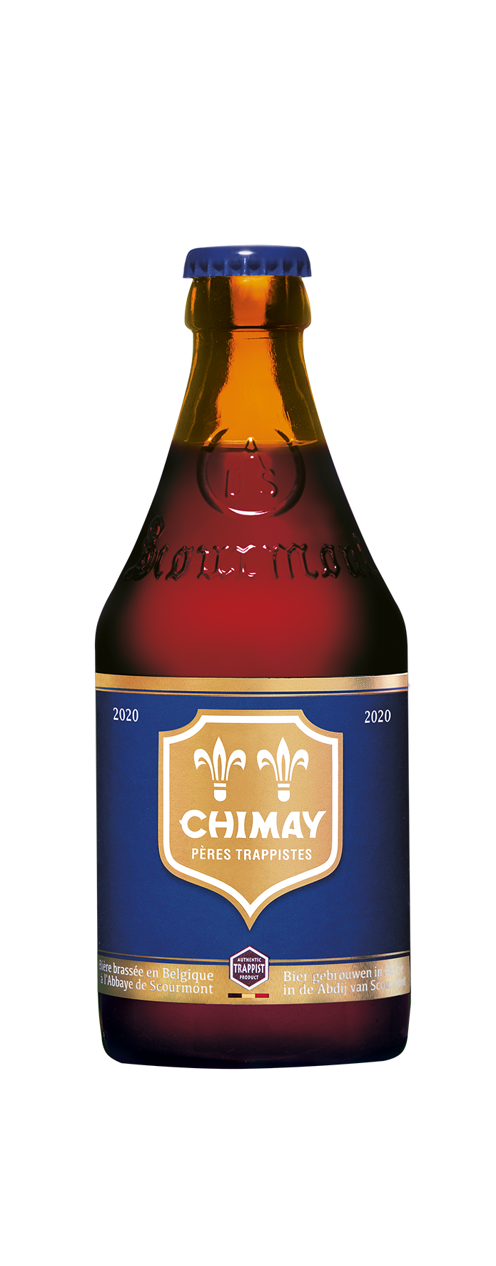 Пиво "Chimay Blue Cap" («Шимэ Блю Кап») 0,33x24 бут непастеризованное нефильтрованное неосветленное