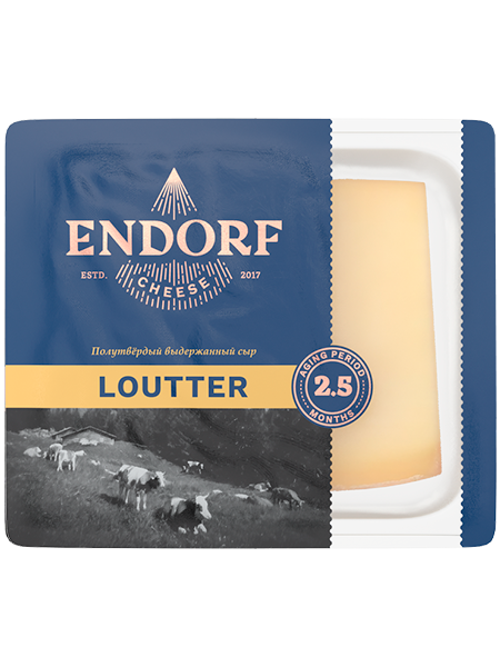 Сыр полутвердый "Loutter"  45%  200гр