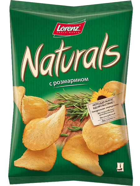 Чипсы картофельные Naturals Rosmarin с розмарином