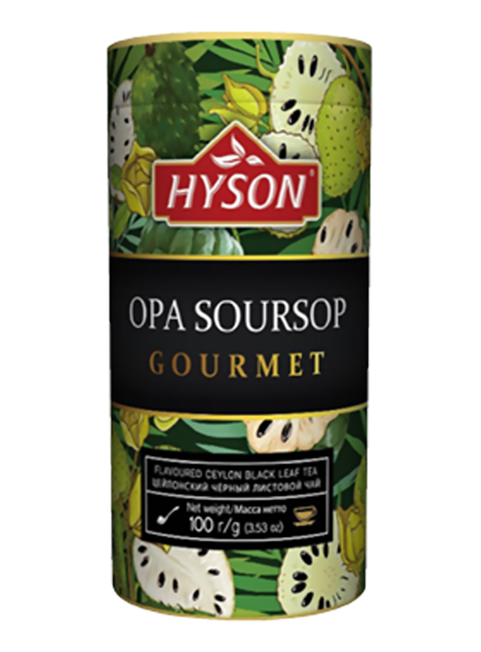 Чай SourSup(Caycen) ПЖ 100г Шри-Ланка черный HYOSON (1/50)