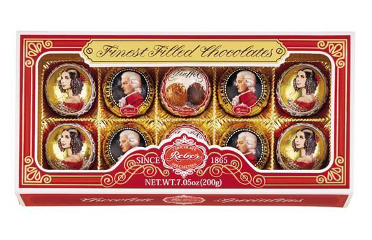Mozart "Reber"  НГ подарочная упаковка шок конфет 200 г