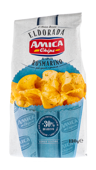 Чипсы картофельные с розмарином ELDORADA AMICA CHIPS 130г