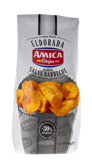Чипсы картофельные с соусом барбекю ELDORADA 130г