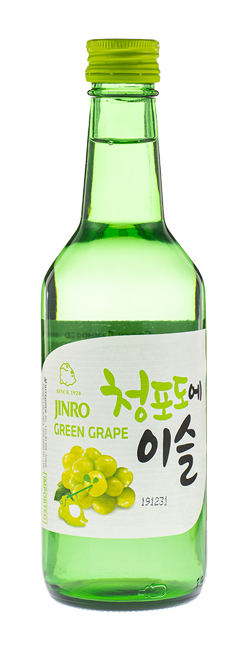 Джинро зеленый виноград соджу 0,36л с/б 13% спиртной напиток (20)
