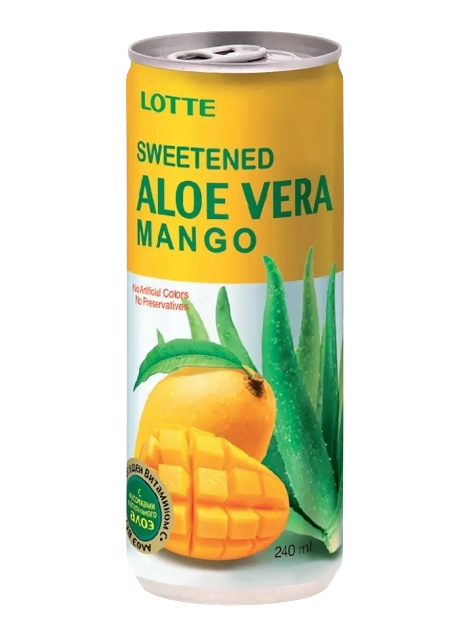 Алоэ Вера-манго 15% (Лоттэ) нап. 0,24л ж/б (30/0)