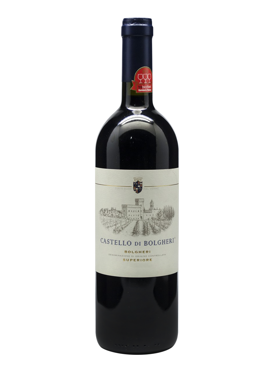 Вино Кастелло ди Болгери (Castello di Bolgheri) 2017 0,75л с/б 14,5% красное сухое