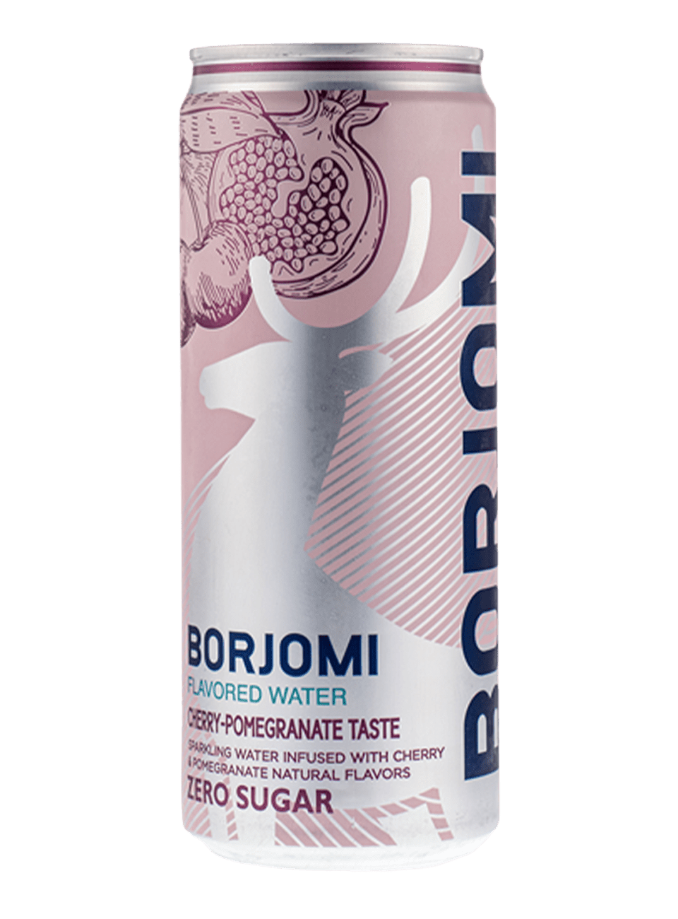 Боржоми (BORJOMI) напиток Вишня-Гранат безалкогольный 0,33л ж/б сильногазированный (12/2 400)