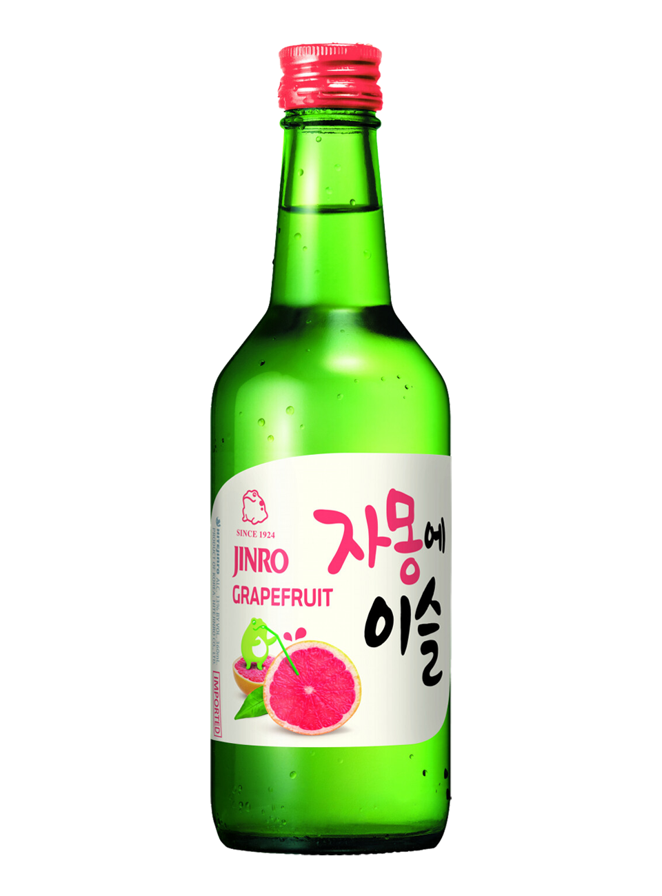 Джинро со вкусом и ароматом грейпфрута соджу 0,36л с/б 13% спиртной напиток (20/0)