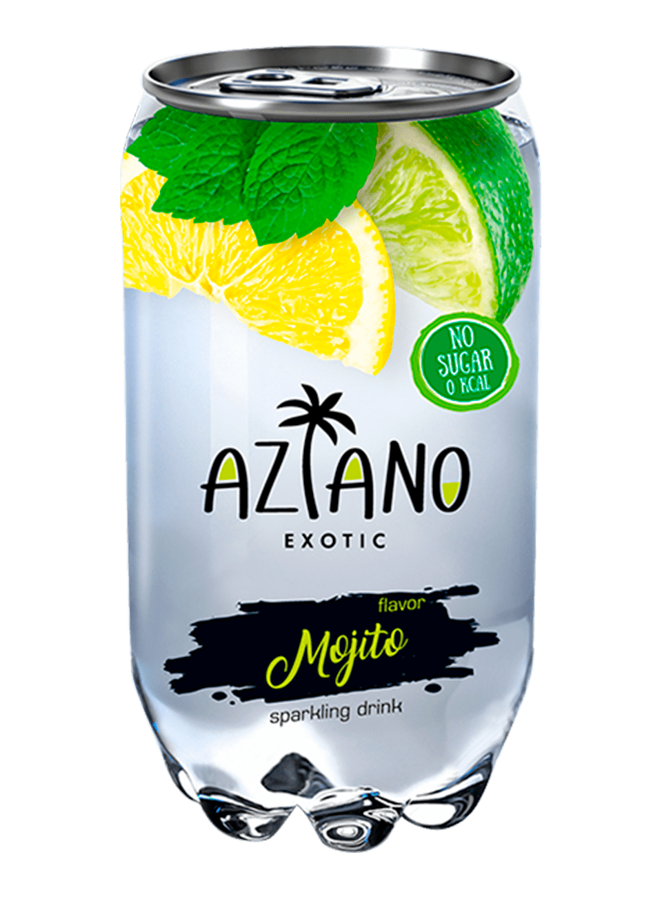 Напиток Aziano Mojito 0,35л ж/б слабогазированный (12/2 160)