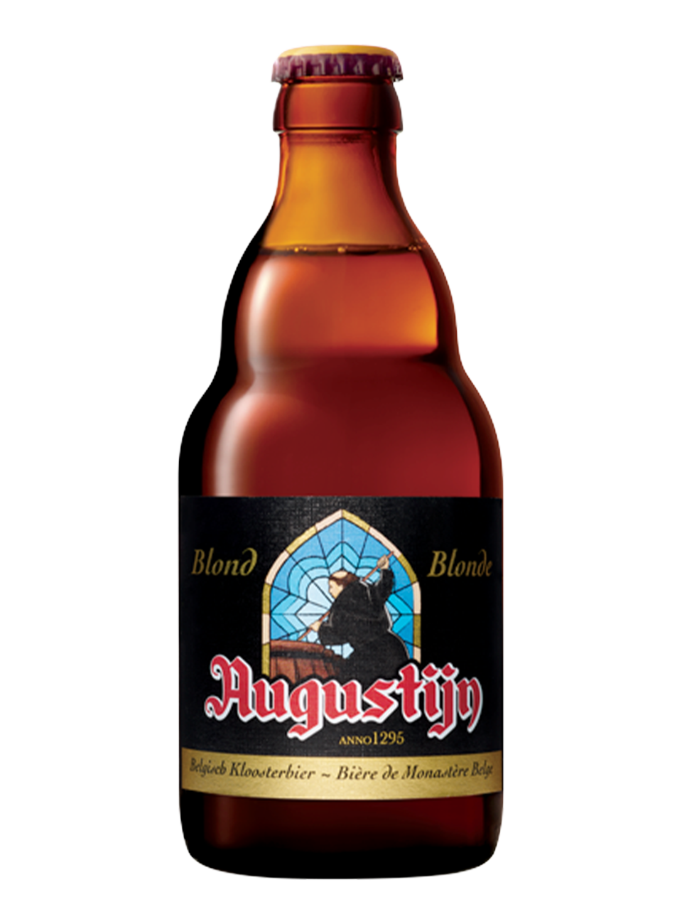 Пиво Августин Блонд 0,33л с/б 7% светлое фильтр.непаст. (24/1 008)
