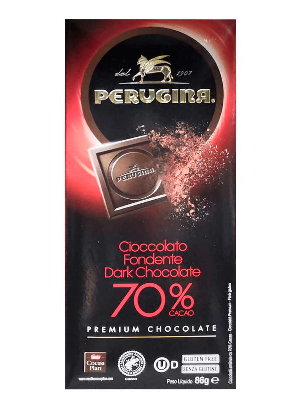 Шоколад темный Перуджина 70% Какао