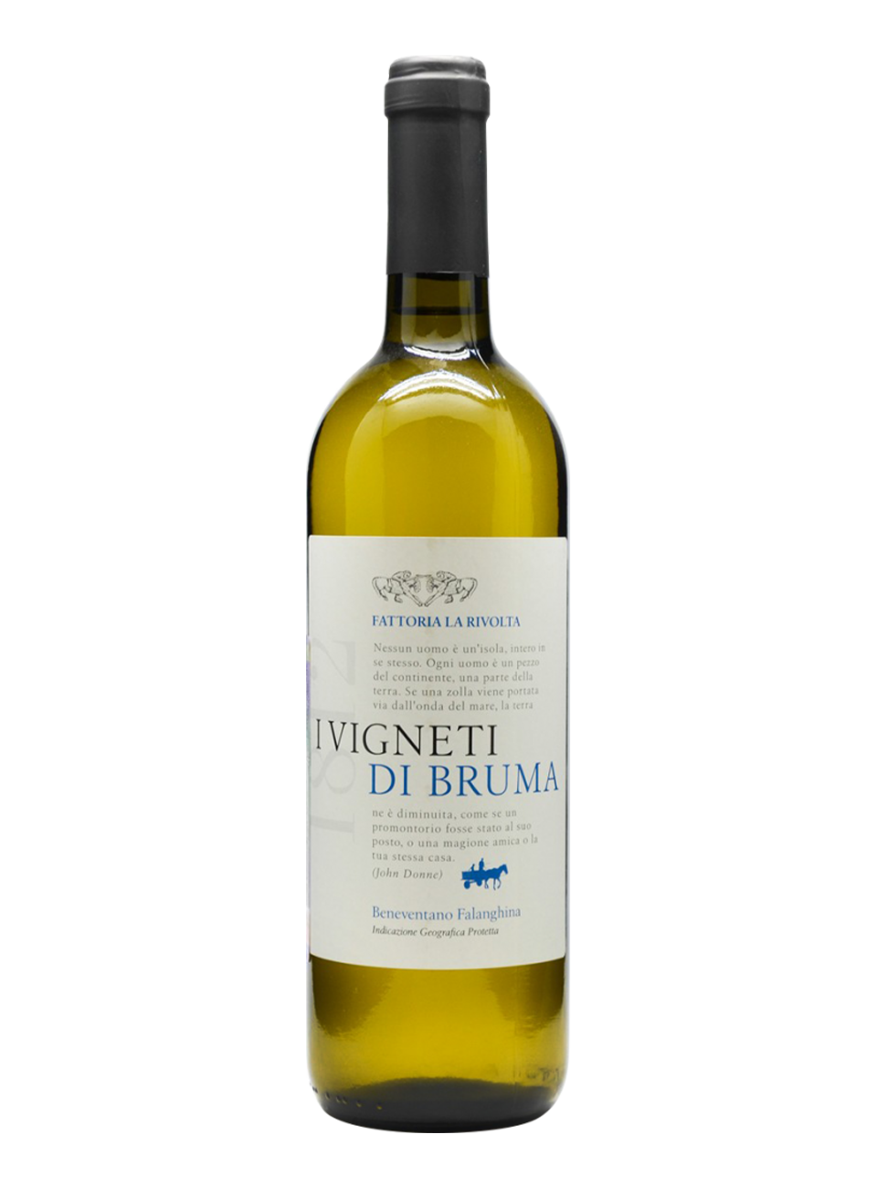 Вино И Виньети ди Брума Беневентано Фалангина0,75л с/б 13% белое сухое выдерж.сортов.
